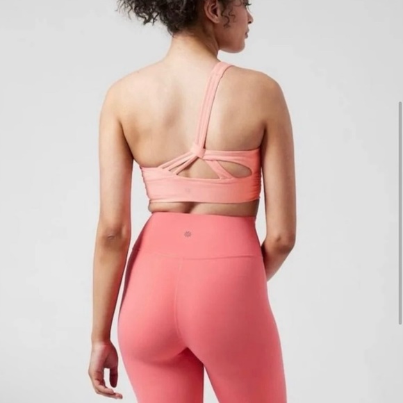Athleta Aurora Triangle Sports Bra A-C size Medium - Picture 2 of 7